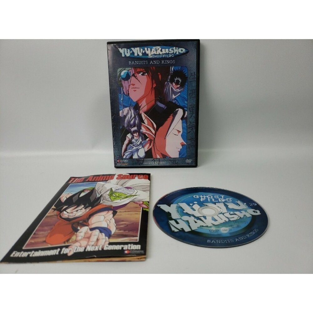 Ghost Files Bandits and Kings Yu Yu Hakusho Volume 29 DVD